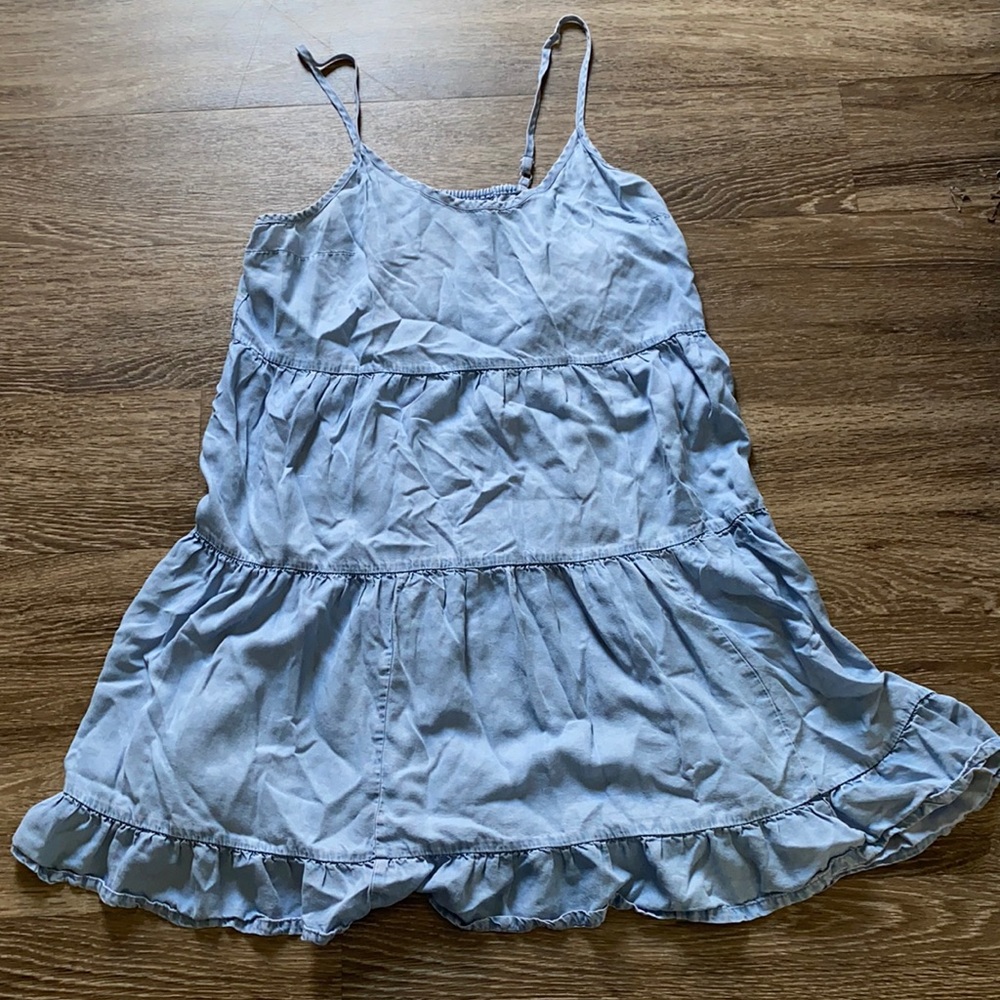 Tiered “Jean” dress